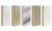 Armoire dressing 2 portes battantes