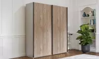 Armoire dressing 2 portes coulissantes