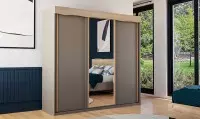 Armoire dressing 3 portes coulissantes