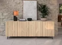 Canopée - buffet-4-portes-travertin